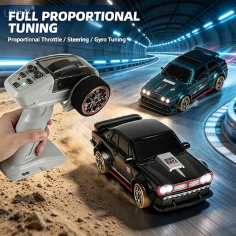 Rc Hobby Wire - 1:63 4WD RC Drift Arabası Tam