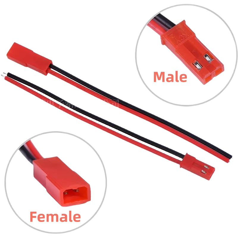 Rc Hobby Wire - 20 adet 10 Çift JST 2P