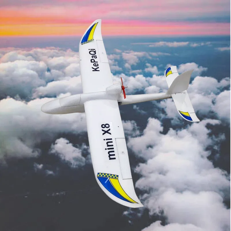 Rc Glider Foam Wing - X8 Mini RC Uçak, 800mm Kanat