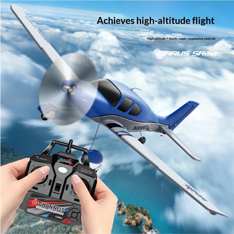 Rc Glider Foam Wing - QIDI580 Cirrus SR22 Uzaktan Kumandalı Planör