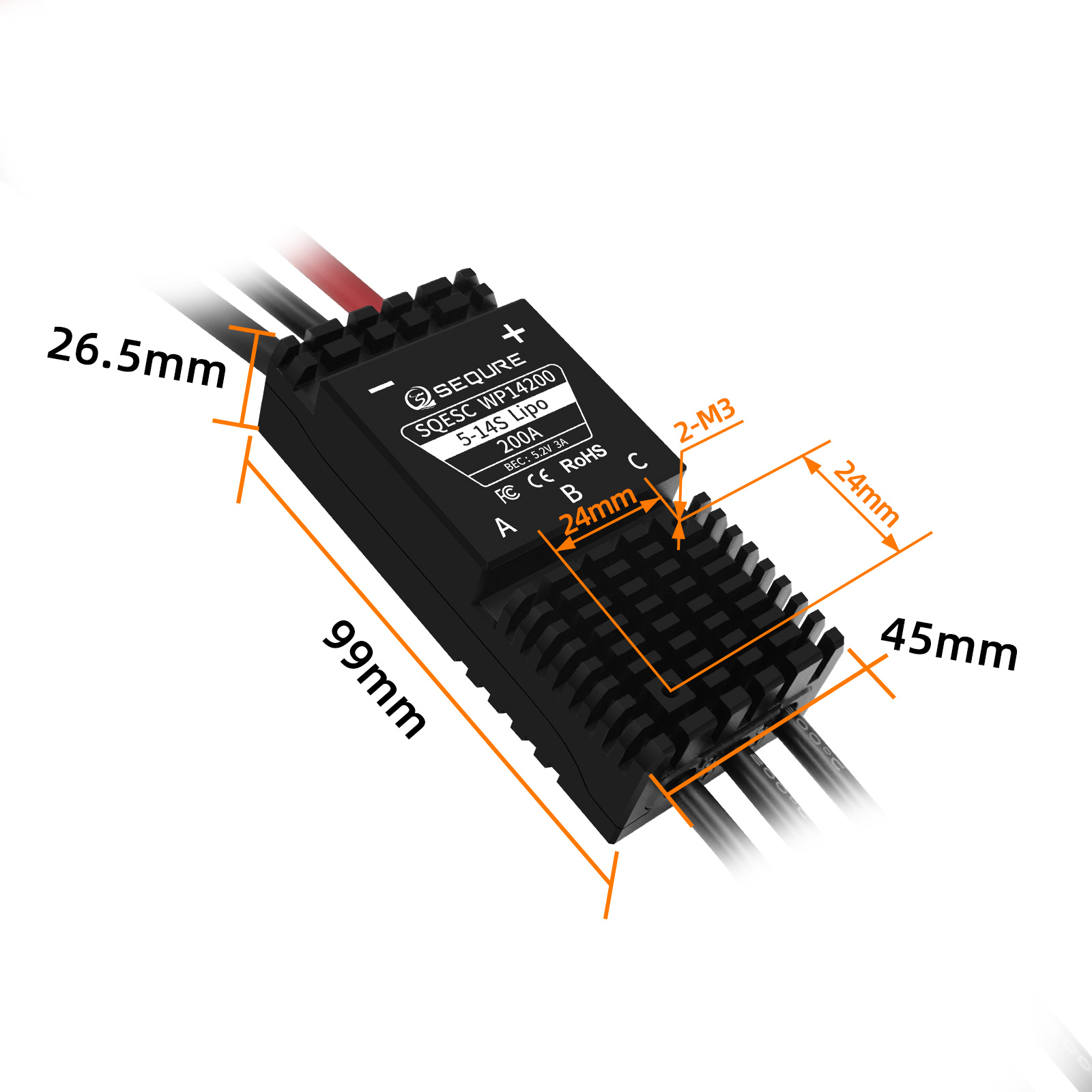 SEQURE WP14200 IP68 Su Geçirme - Rc Hobby Wire incelemesi ve fiyatı