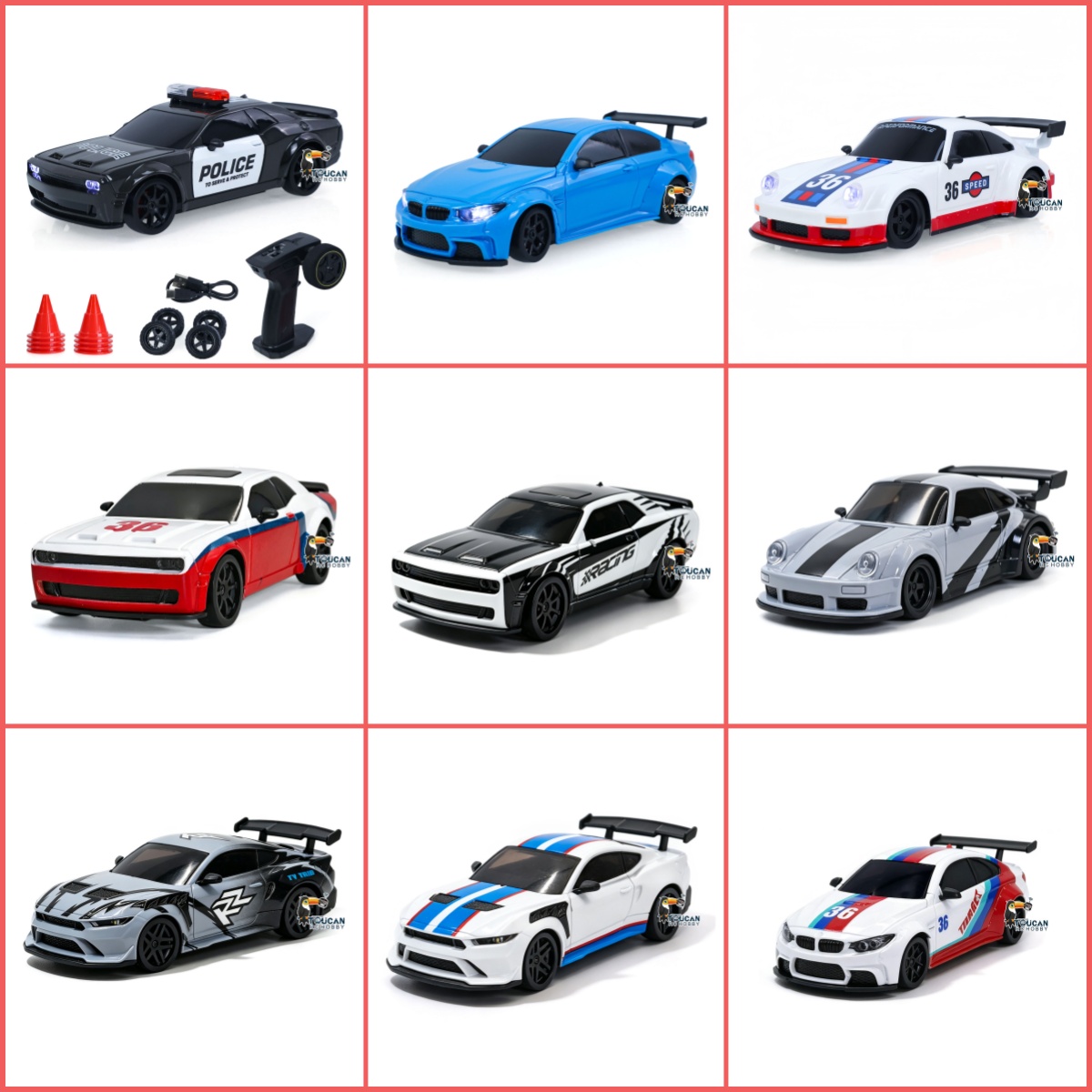 Yeni 1/36 RC Drift Arabası 361 - Rc Hobby France incelemesi ve fiyatı