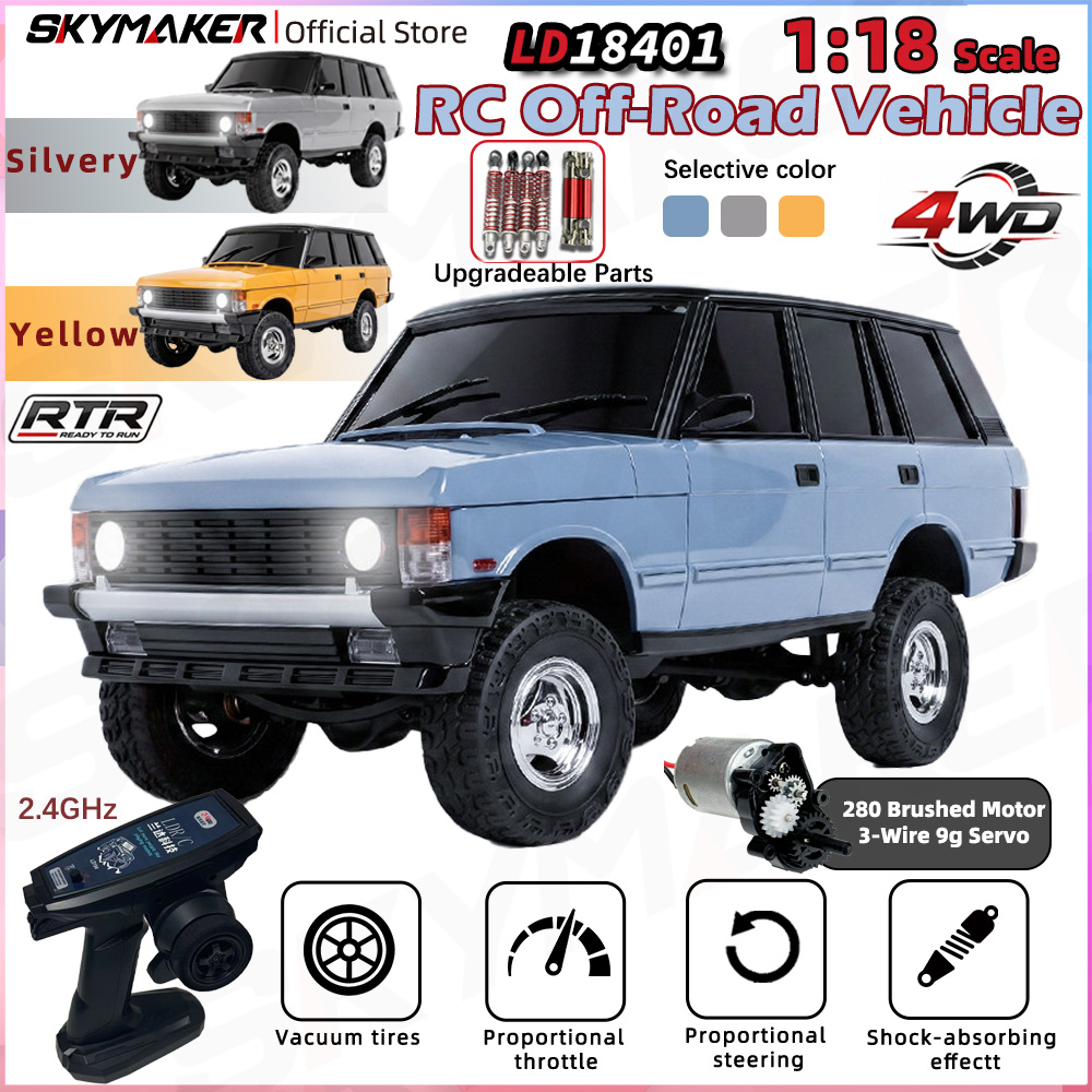 LDRC LD18401 1/18 RC Araba 4WD - Rc Hobby France incelemesi ve fiyatı