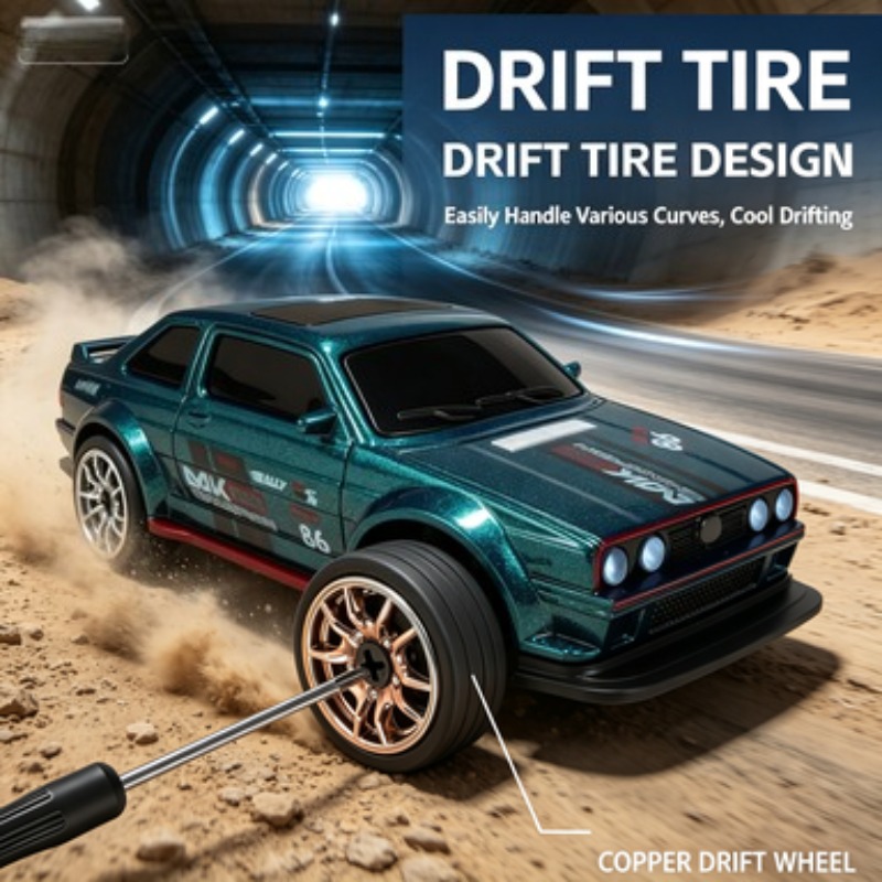 1:63 4WD RC Drift Arabası Tam  - Rc Hobby Wire incelemesi ve fiyatı