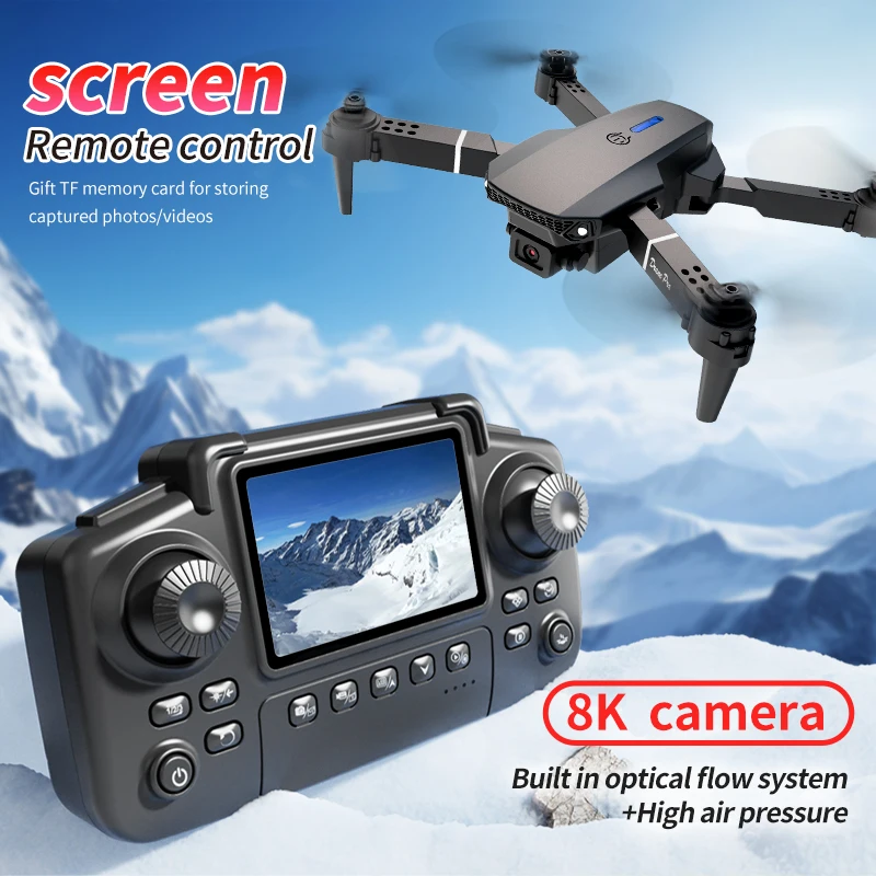 Profesyonel E88 PRO Drone ekra - Rc Hobby Wire incelemesi ve fiyatı