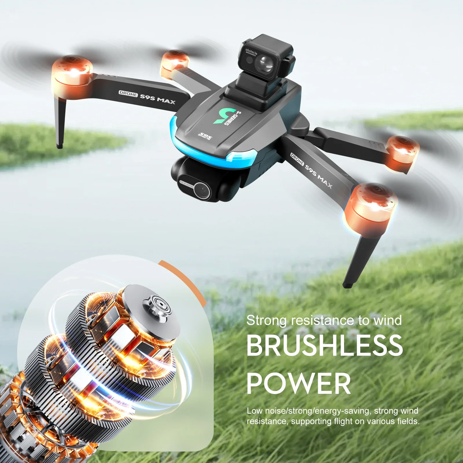 YENI S9S MAX MINI Drone 4K 2 E - Rc Hobby Wire incelemesi ve fiyatı