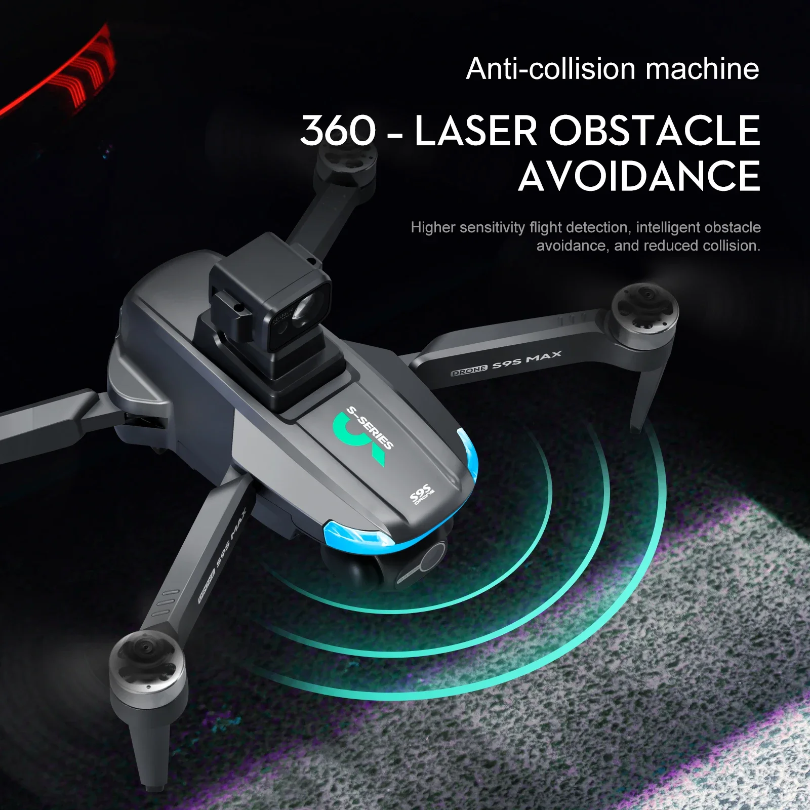 YENI S9S MAX MINI Drone 4K 2 E - Rc Hobby Wire incelemesi ve fiyatı