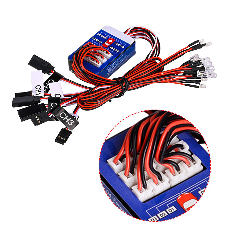 1/10 Ölçekli RC Araba LED Aydı - Rc Hobby France incelemesi ve fiyatı