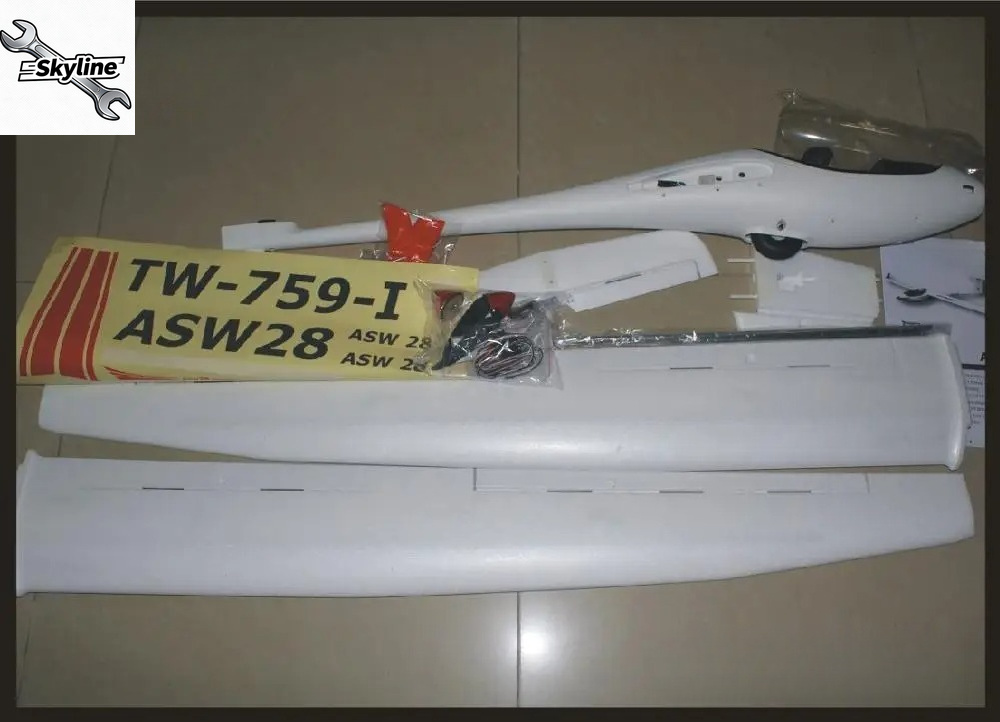 RC ASW28 ASW-28 2540mm Kanat A - Rc Glider Foam Wing incelemesi ve fiyatı