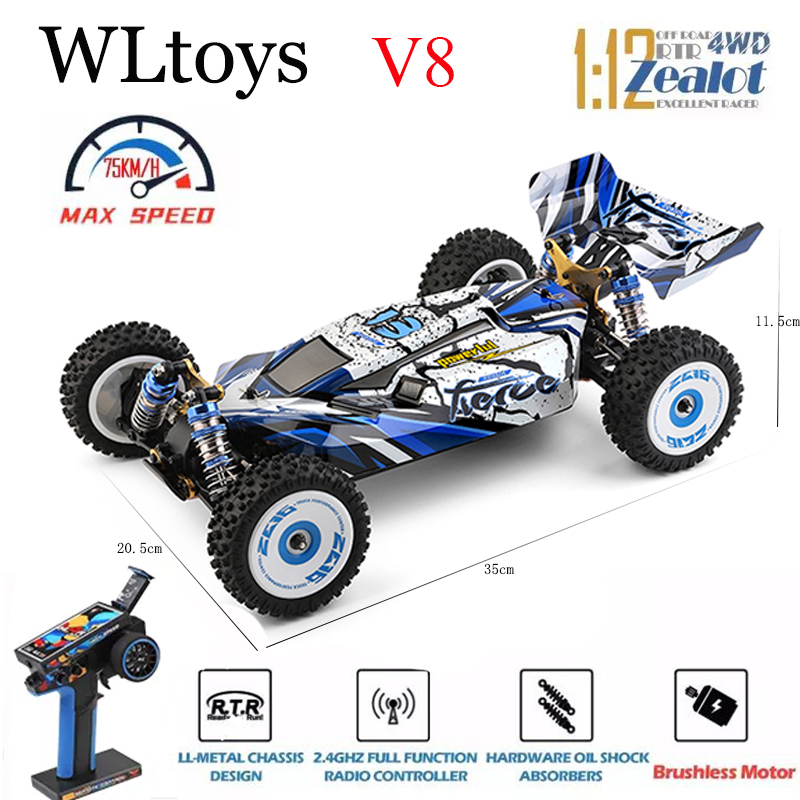 WLtoys 124017 124007 75 KM/H R - Rc Hobby France incelemesi ve fiyatı