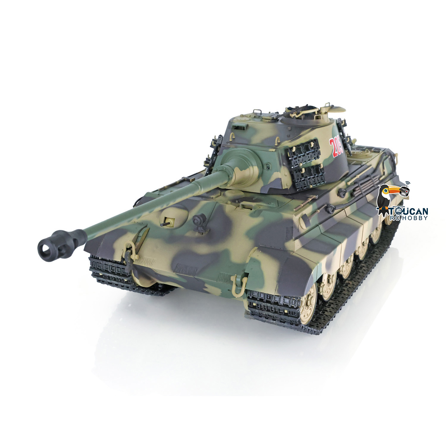 2.4G Heng Long 1/16 Ölçekli RT - Rc Hobby Kings incelemesi ve fiyatı